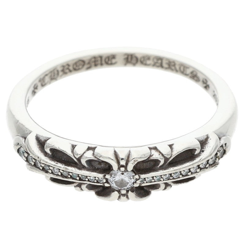 Chrome Hearts BABY CLSC P D PAVE Diamond Ring Size JP 22.5