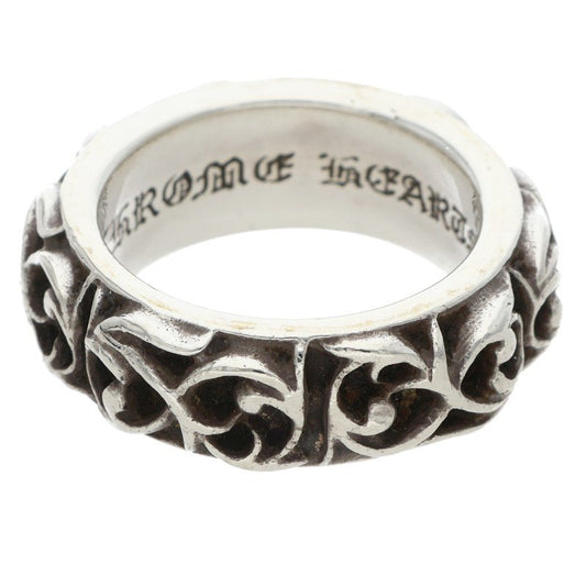 Chrome Hearts ETRNITY VINE BAND Ring Silver 925 Size JP 15