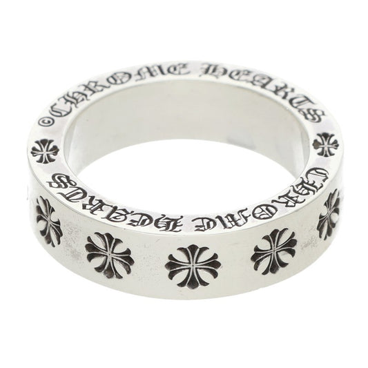 Chrome Hearts 6mm Spacer Forever Silver Ring 925 Size JP 16
