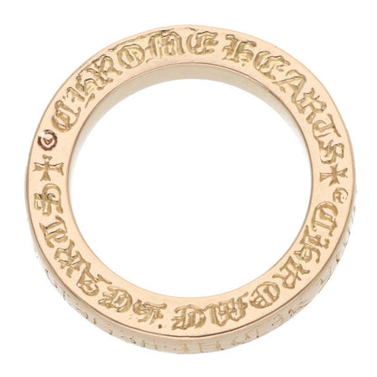 Chrome Hearts 22K 3mm Spacer FUCKYOU Gold Ring Size JP 6.5