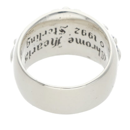 Chrome Hearts FLRL CRS Floral Cross Ring Size JP 19.5