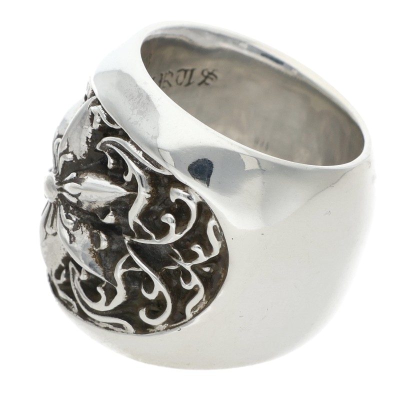 Chrome Hearts CLSSC OVAL STAR Silver Ring Size JP 14