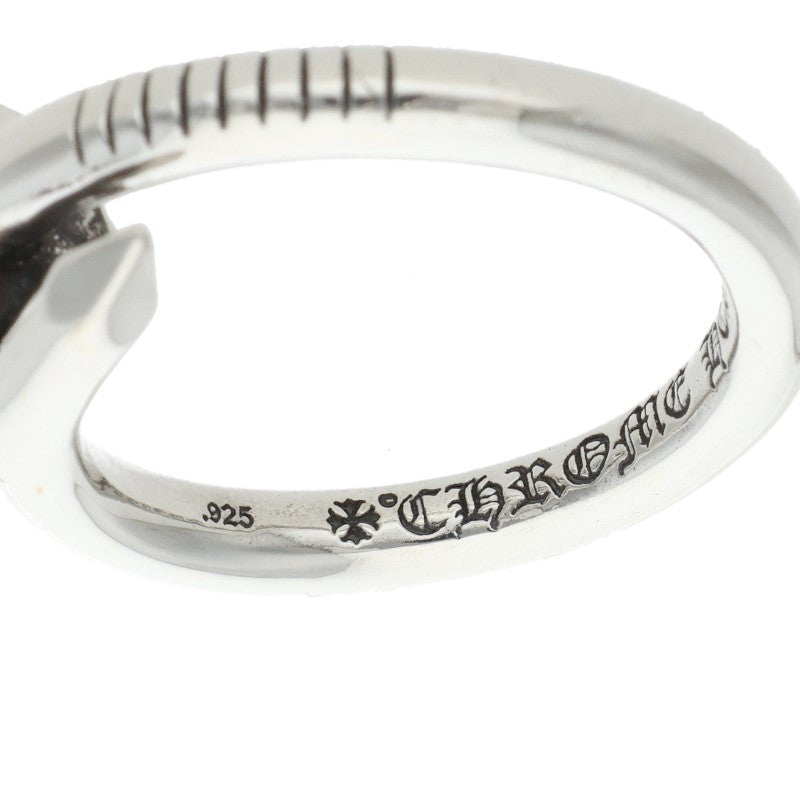 Chrome Hearts NAIL CRSBALL Silver Ring Size JP 19.5