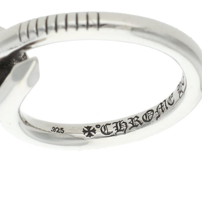 Chrome Hearts NAIL CRSBALL Silver Ring Size JP 19.5