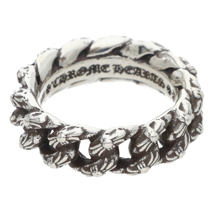 Chrome Hearts XTRA FANCY SML Silver Ring Size JP 10