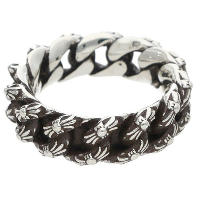 Chrome Hearts XTRA FANCY SML Silver Ring Size JP 10