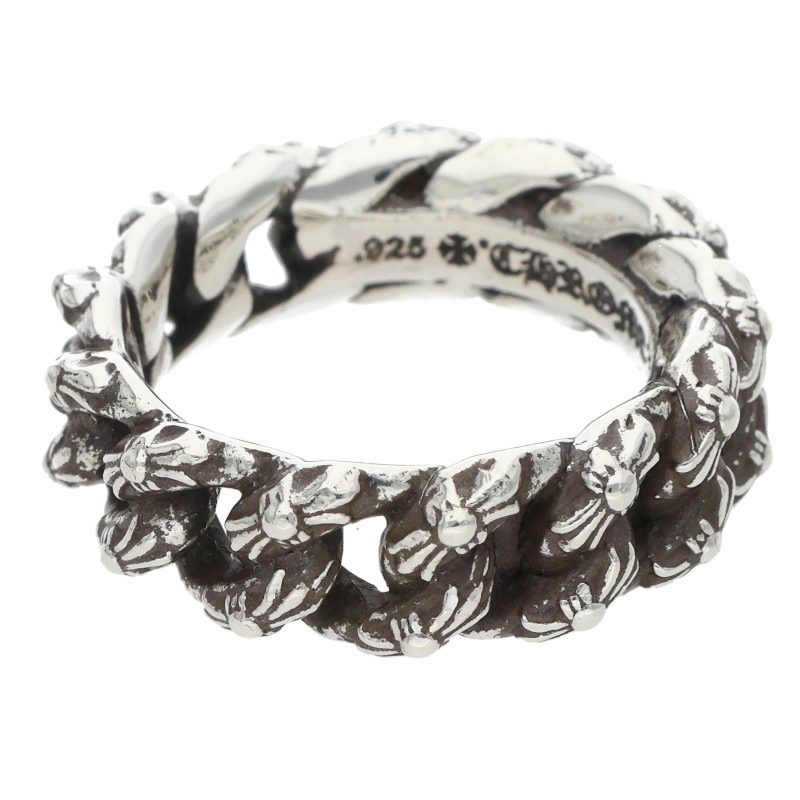 Chrome Hearts XTRA FANCY SML Silver Ring Size JP 10