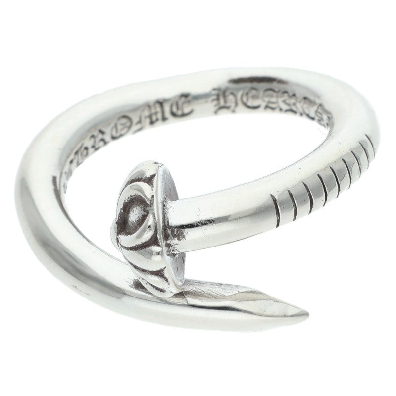Chrome Hearts NAIL CRSBALL Silver Ring Size JP 12