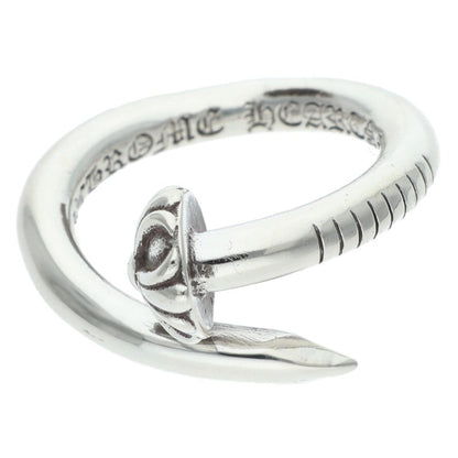 Chrome Hearts NAIL CRSBALL Silver Ring Size JP 12