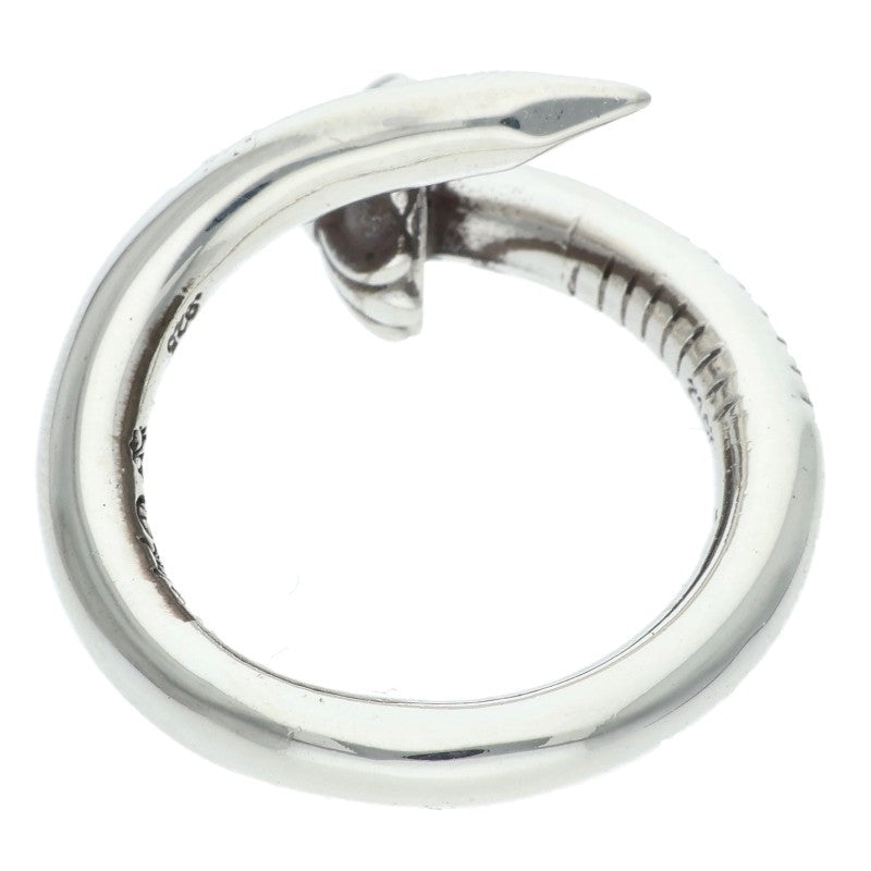Chrome Hearts NAIL CRSBALL Silver Ring Size JP 12