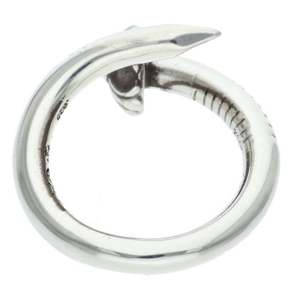 Chrome Hearts NAIL CRSBALL Silver Ring Size JP 12
