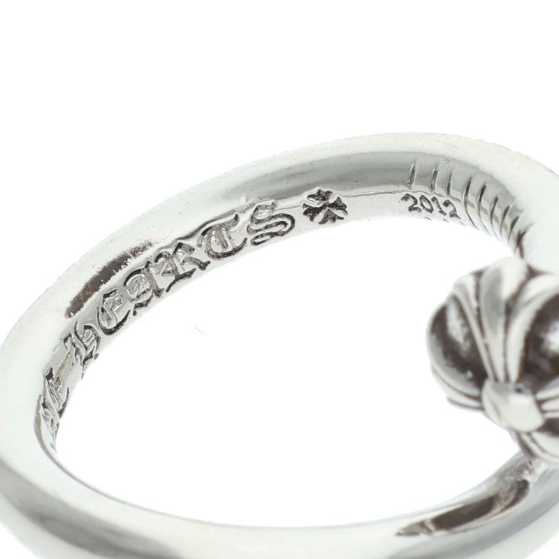 Chrome Hearts NAIL CRSBALL Silver Ring Size JP 12