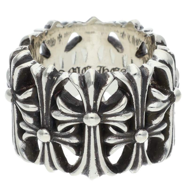 Chrome Hearts CEMETERY Cemetery Silver Ring Size JP 18.5