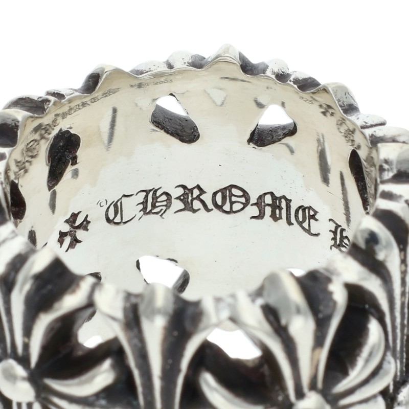 Chrome Hearts CEMETERY Cemetery Silver Ring Size JP 18.5