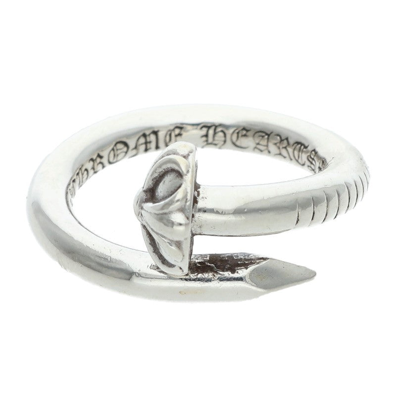 Chrome Hearts NAIL CRSBALL Silver Ring Size JP 8