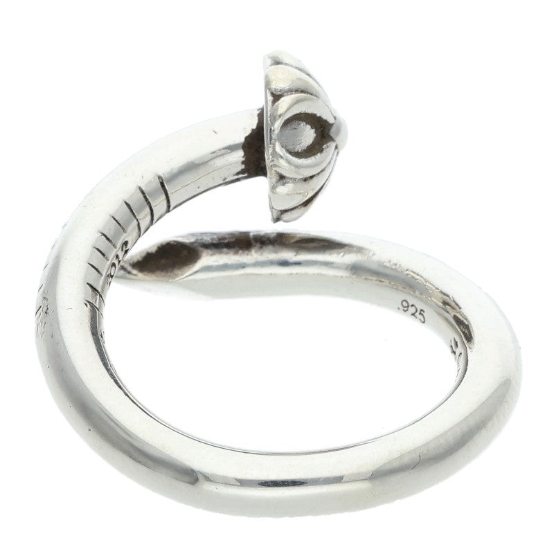 Chrome Hearts NAIL CRSBALL Silver Ring Size JP 8