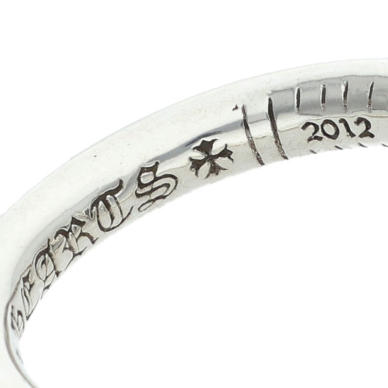 Chrome Hearts NAIL CRSBALL Silver Ring Size JP 8