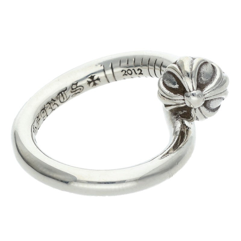 Chrome Hearts NAIL CRSBALL Silver Ring Size JP 8