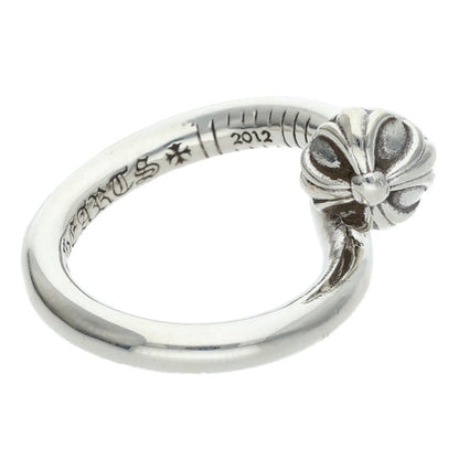 Chrome Hearts NAIL CRSBALL Silver Ring Size JP 8