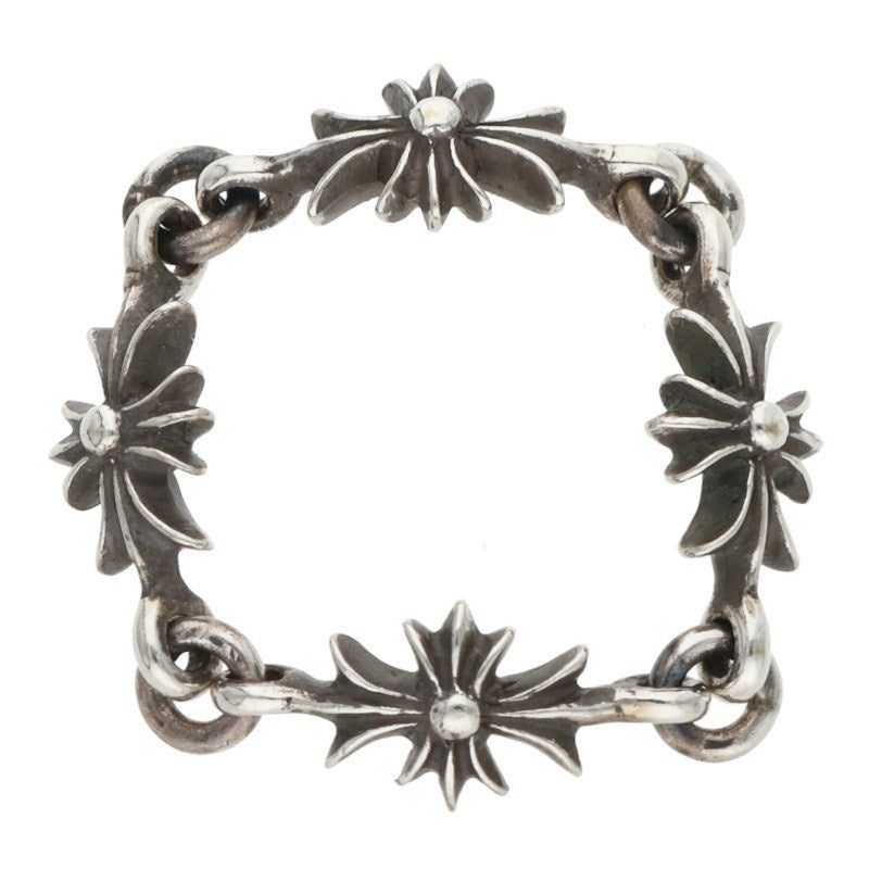 Chrome Hearts RING TNY E CH PLS Silver Ring Size JP 13.5
