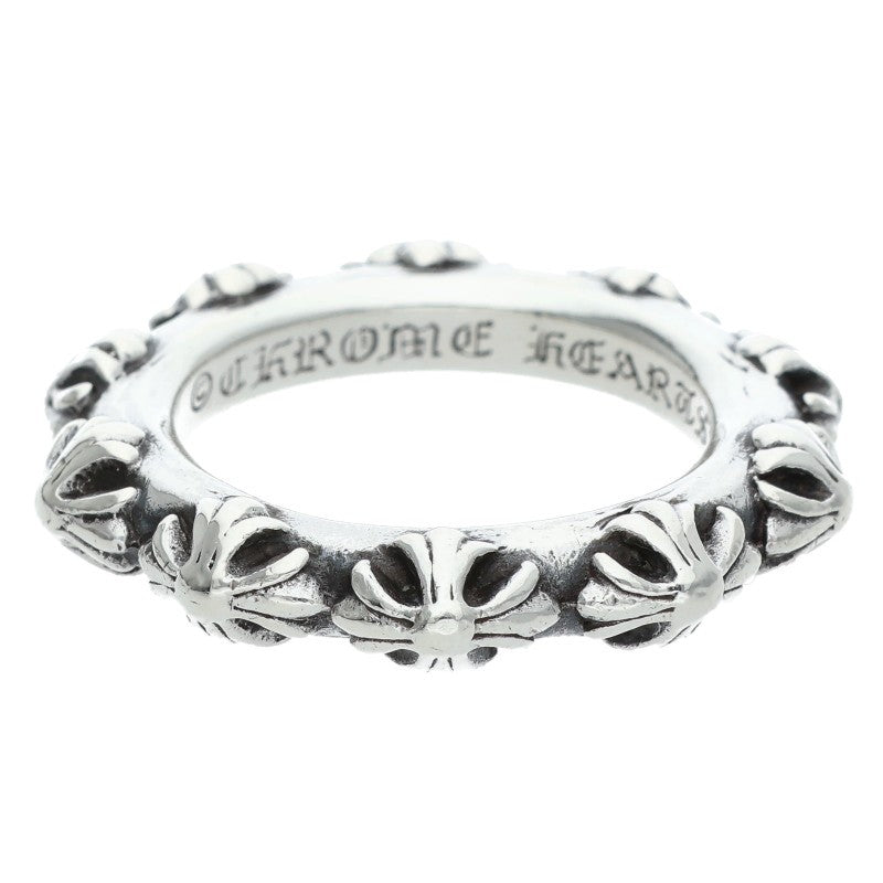 Chrome Hearts CROSS BAND Ring Silver 925 Size JP 24