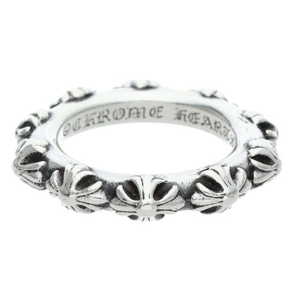 Chrome Hearts CROSS BAND Ring Silver 925 Size JP 24