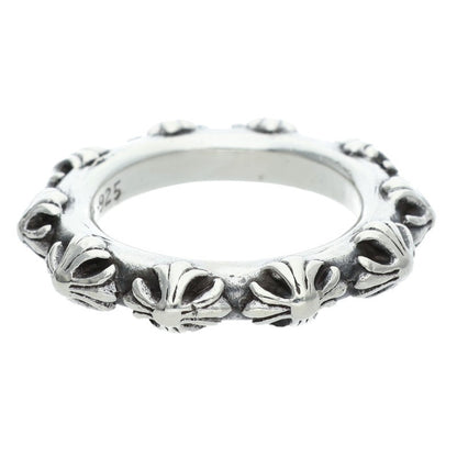 Chrome Hearts CROSS BAND Ring Silver 925 Size JP 24