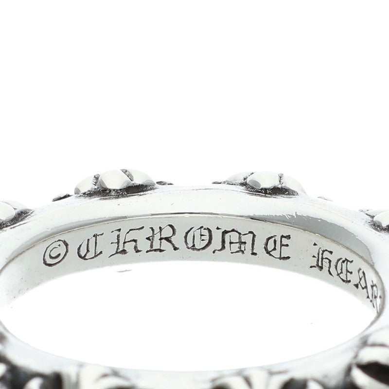 Chrome Hearts CROSS BAND Ring Silver 925 Size JP 24