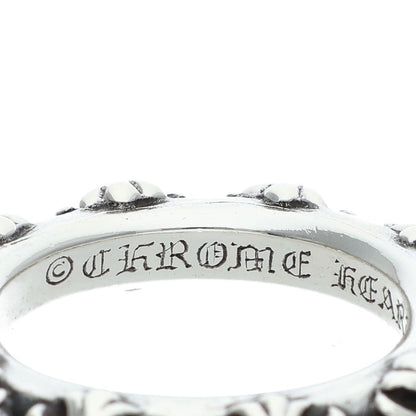 Chrome Hearts CROSS BAND Ring Silver 925 Size JP 24
