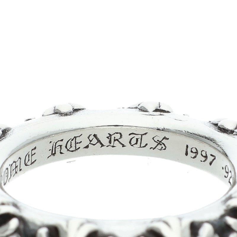 Chrome Hearts CROSS BAND Ring Silver 925 Size JP 24