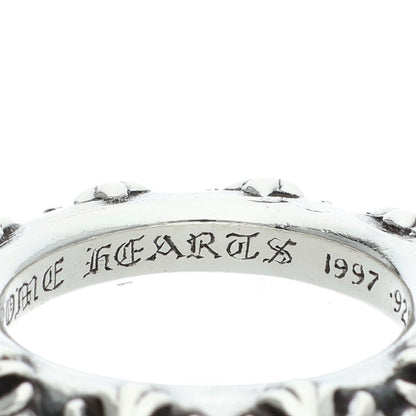 Chrome Hearts CROSS BAND Ring Silver 925 Size JP 24
