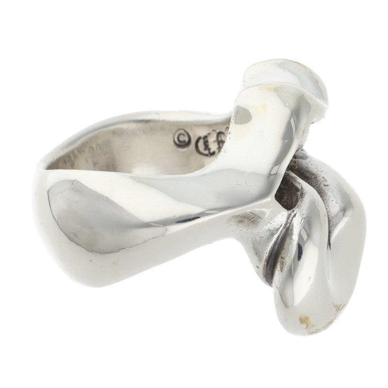 Chrome Hearts LIP TONGUE-MD Silver Ring Size JP 14
