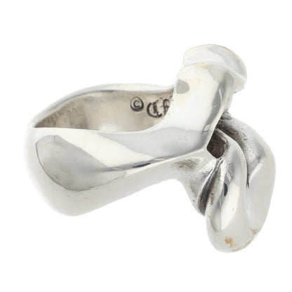 Chrome Hearts LIP TONGUE-MD Silver Ring Size JP 14