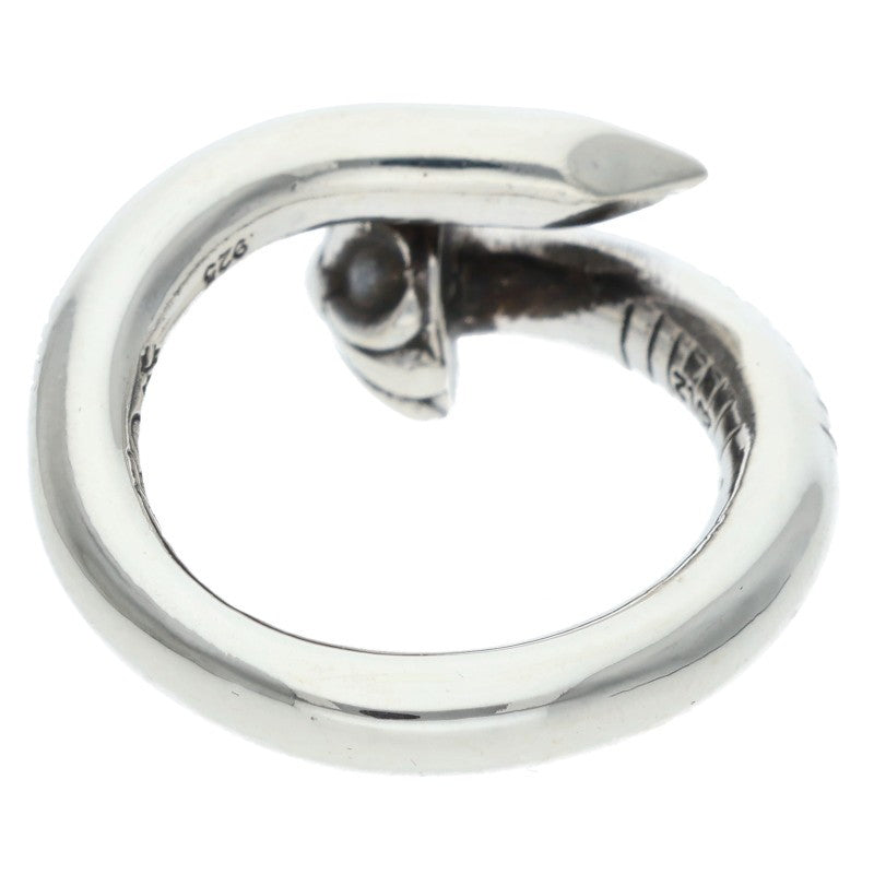 Chrome Hearts NAIL CRSBALL Silver Ring Size JP 7