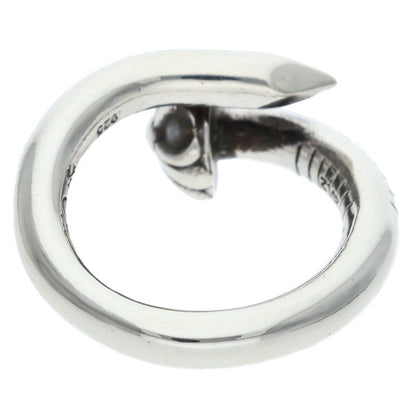 Chrome Hearts NAIL CRSBALL Silver Ring Size JP 7