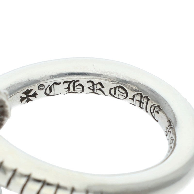 Chrome Hearts NAIL CRSBALL Silver Ring Size JP 7