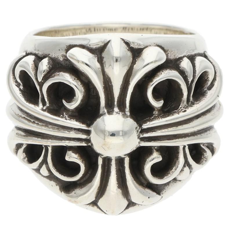 Chrome Hearts Keeper Sterling Silver Ring Size JP 12