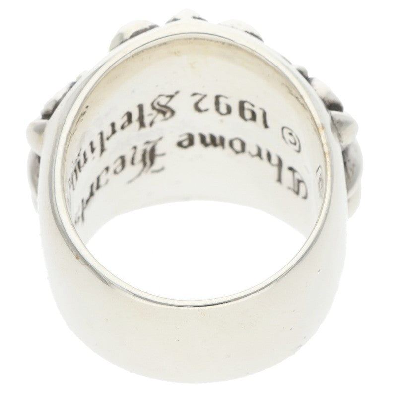 Chrome Hearts Keeper Sterling Silver Ring Size JP 12