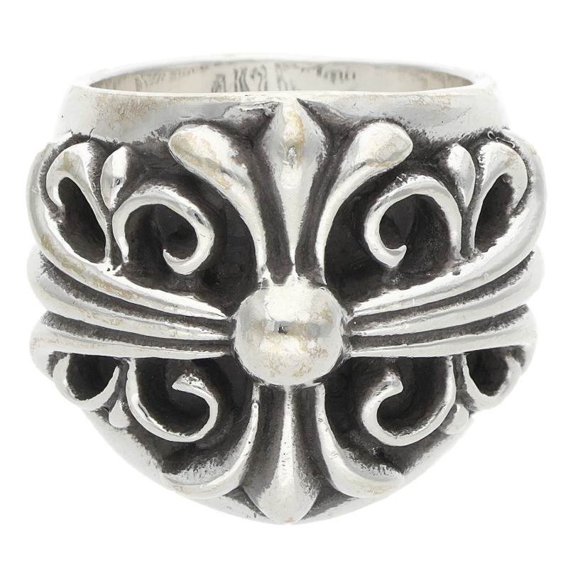 Chrome Hearts Keeper Sterling Silver Ring Size JP 10