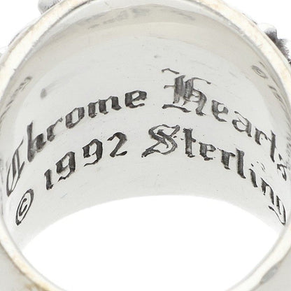 Chrome Hearts Keeper Sterling Silver Ring Size JP 10
