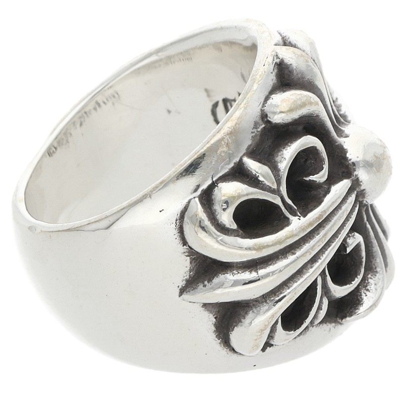 Chrome Hearts Keeper Sterling Silver Ring Size JP 10