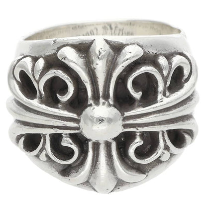 Chrome Hearts KEEPER Sterling Silver Ring Size JP 17