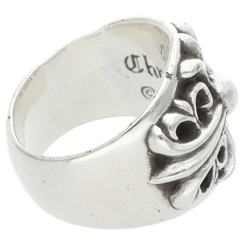 Chrome Hearts KEEPER Sterling Silver Ring Size JP 17