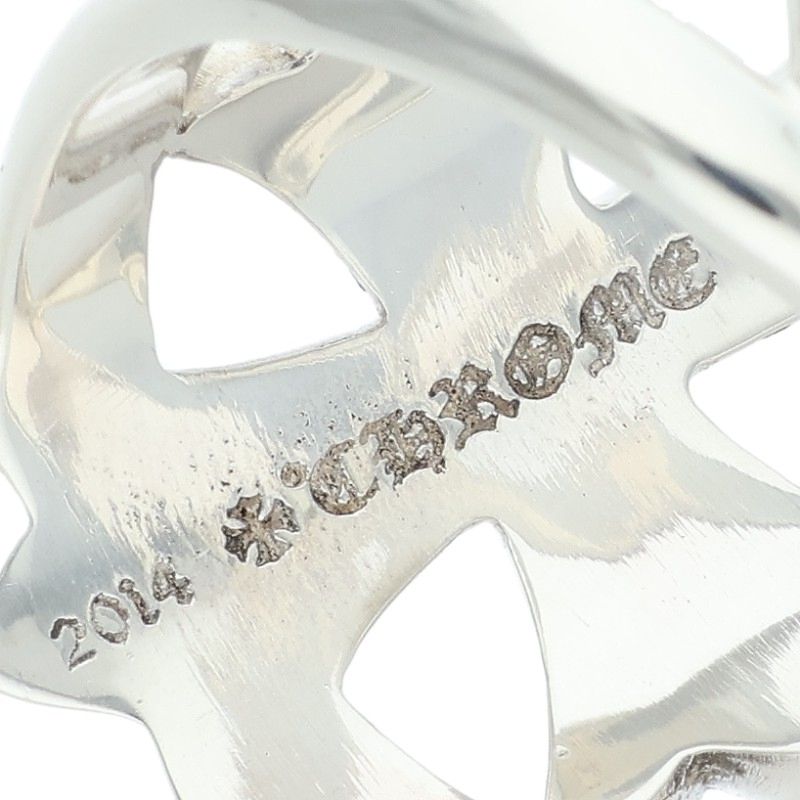 Chrome Hearts INFINITY CH CRS Silver Ring Size JP 26