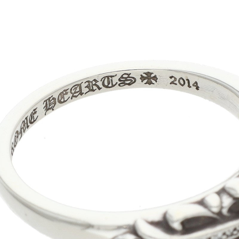 Chrome Hearts Baby Classic Floral Diamond Ring Size JP 23
