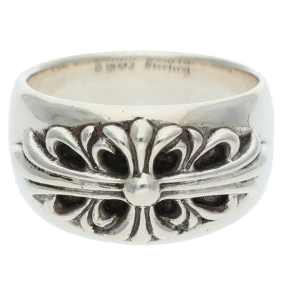 Chrome Hearts FLRL CRS Floral Cross Ring Size JP 26
