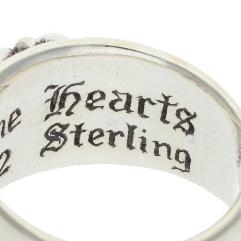 Chrome Hearts FLRL CRS Floral Cross Ring Size JP 26