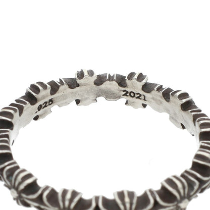 Chrome Hearts TINY E CH PLS BAND Silver Ring Size JP 11