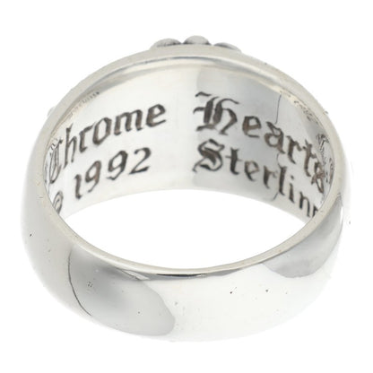 Chrome Hearts FLRL CRS Sterling Silver Ring Size JP 23