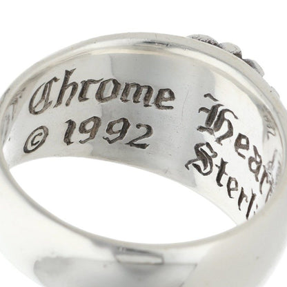 Chrome Hearts FLRL CRS Sterling Silver Ring Size JP 23